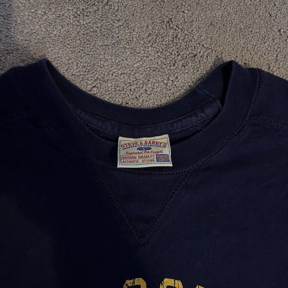 Steve & Barry’s All-County Basketball Muscle Tee XXL Navy Distressed Graphic Y2K - Picture 4 of 5